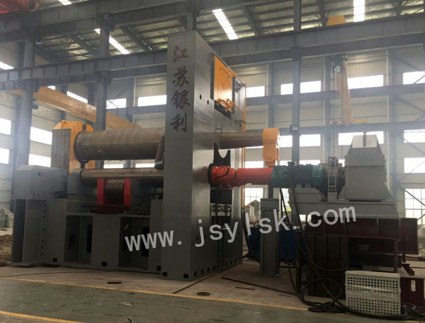 水平下調(diào)式卷板機