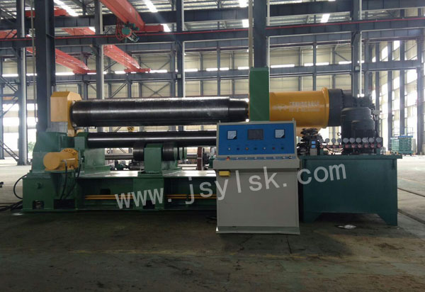 水平下調(diào)卷板機